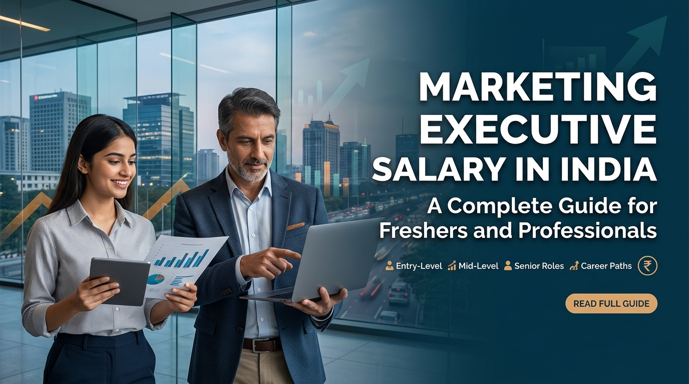 Marketing Executive Salary in India: A Complete Guide for Freshers and Professionals