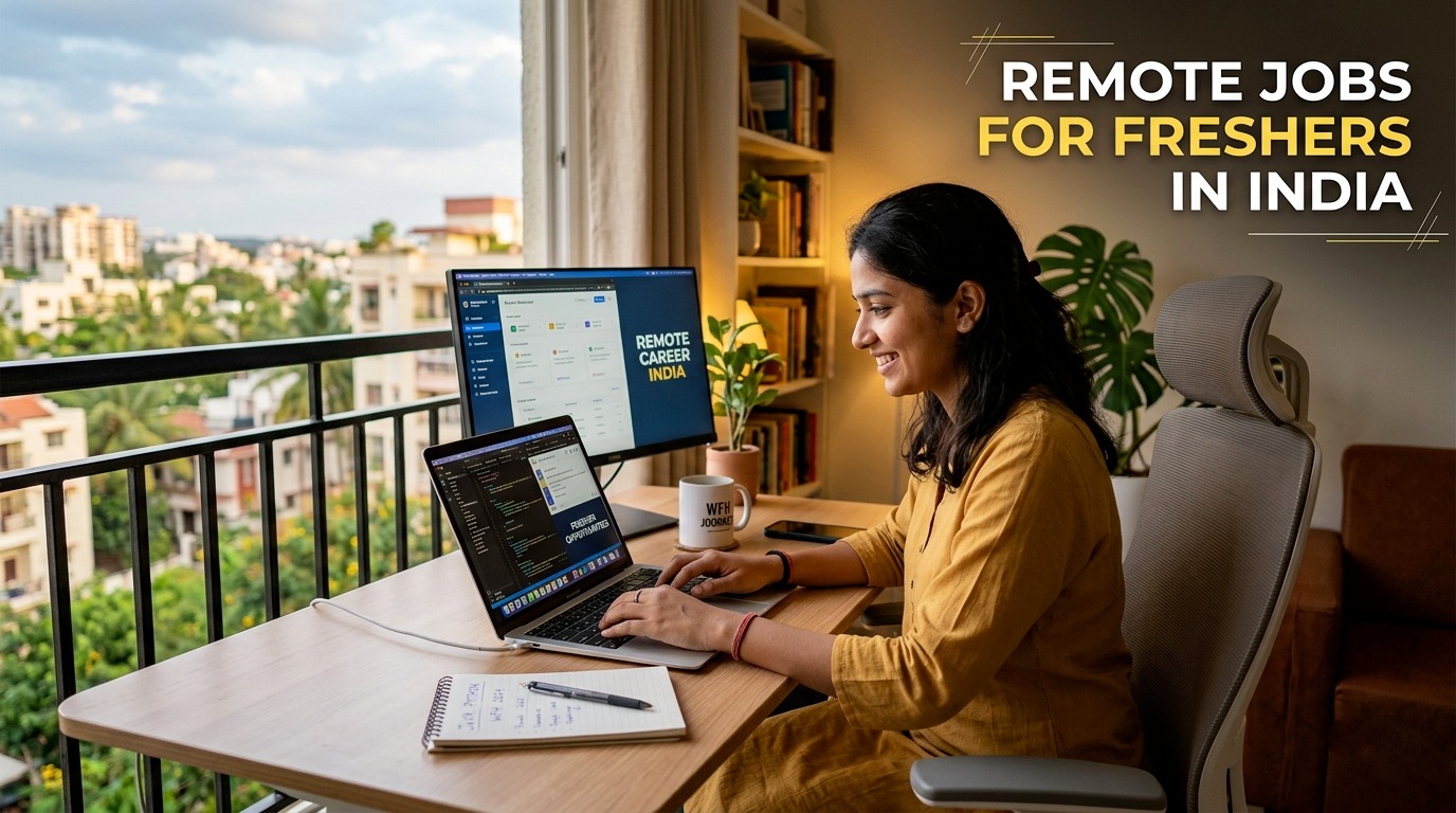 Remote Jobs for Freshers in India